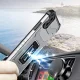 Crystal Ring Case dėklas iPhone XS Max su žiedo laikikliu ir stovu, raudonas