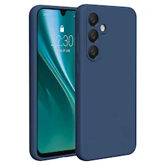 Silicon Box dėklas, skirtas Samsung Galaxy S26 Ultra, tamsiai mėlynas