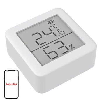 Termometras ir higrometras SwitchBot 27641, baltas
