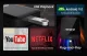 Belaidis CarPlay ir Android Auto adapteris su YouTube ir Netflix, juodas