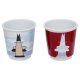 Bialetti Mini Express Magritte kavos rinkinys, raudonas
