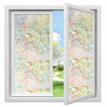 Decorative Window Film AG977 Stained Glass Effect, 45x200 cm