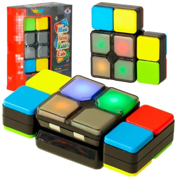 Elektroninis miklumo žaidimas LED Logic Cube (KX3371)