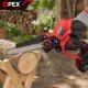 Akumuliatorinis grandininis pjūklas OPEX TOOLS OPX28012, 8\" 21V, 2x1.5Ah