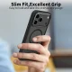 Tech-Protect MagEdge MagSafe dėklas iPhone 17 Pro Max, matinis juodas