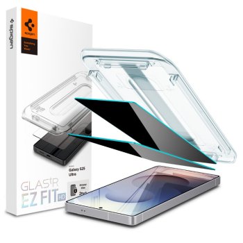 Spigen Glas.TR Ez Fit Privacy Screen Protector for Samsung Galaxy S25 Ultra (2-Pack)