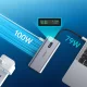 Choetech HUB-M26 12-in-1 USB-C šakotuvas su ekranu, pilkas