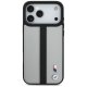 BMW M Perforated Stripe Logo MagSafe dėklas iPhone 17 Pro Max, pilkas