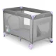 Ricokids RK-240 kelioninė lovelė su čiužiniu ir krepšiu, pilka/levandų
