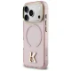 Karl Lagerfeld IML K Head MagSafe dėklas iPhone 18 Pro / 17 Pro, rausvas