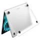 Apsauginis dėklas Spigen AirSkin, skirtas MacBook Air 13\" (M2–M5), Frost Clear