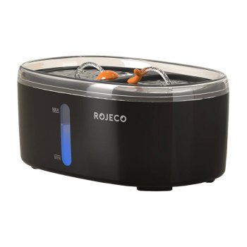 Rojeco RYSJ-09 Smart Pet Water Fountain, 2.5L, Black