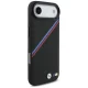 BMW M Tricolor Metal Logo MagSafe dėklas, skirtas iPhone 17 Air, juodas