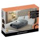 Ruhhy Electric Heated Blanket Throw 180x130cm, 26202, Black