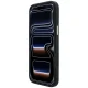 Guess Embossed 4G Classic MagSafe dėklas skirtas iPhone 17 Pro Max / 18 Pro Max, juodas
