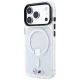 Dėklas BMW M IML Glossy Metal Logo MagSafe telefonui iPhone 18 Pro Max / 17 Pro Max, skaidrus