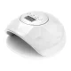 Activeshop Shiny 86W UV/LED nagų lempa, balta su sidabriniu perlu