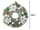 Kalėdinė vainikas durims ir sienai, 30 cm