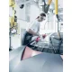 Apsauginės montavimo pirštinės uvex phynomic lite w, 8 dydis, baltos/pilkos