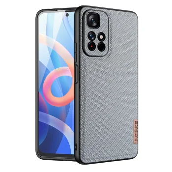 Telefono dėklas Dux Ducis Fino skirtas Xiaomi Poco M4 Pro 5G, mėlynas