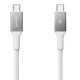 Spigen Essential EB10015CC USB-C į USB-C laidas 100W 150cm, baltas