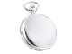 Classic Metal Pocket Compass for Hiking and Survival, Silver