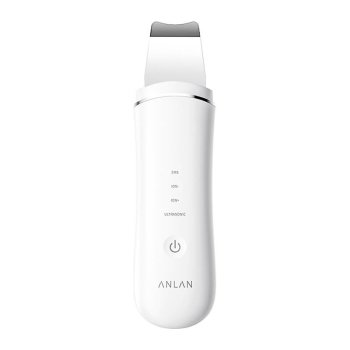 Anlan 01-ACPJ32-02A Ultrasonic Skin Scrubber White
