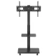 Mobilus televizoriaus stovas Ergo Office ER-304 B, 37-75\", juodas