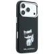 Karl Lagerfeld Smooth Choupette Sketch MagSafe dėklas iPhone 18 Pro Max / 17 Pro Max, juodas