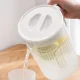 Plastikinis ąsotis su dangteliu ir filtru 3 l