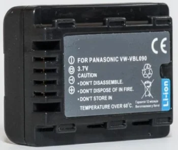 Extra Digital Battery for Panasonic VW-VBL090 (895mAh)
