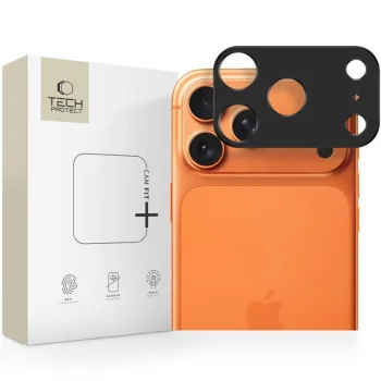 Tech-Protect iPhone 17 Pro Max Camera Protector Camalloy Fit+, Black