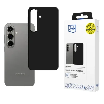 3mk Matt Case Pro for Samsung Galaxy A57, Matte Black