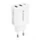 Wozinsky CWCUCW 30W USB-C / 2 x USB-A įkroviklis - Baltas