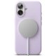 Ringke iPhone 17 dėklas Silicone Magnetic MagSafe, violetinis