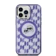 Karl Lagerfeld dėklas iPhone 15 Pro, IML Monogram Karl & Choupette MagSafe, violetinis