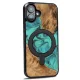 Bewood Unique Case for iPhone 16 Plus - Turquoise with MagSafe