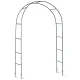 Plonos PL-990 sodo pergola-arka vijokliniams augalams, 240 cm, juoda