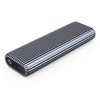 Orico AM2C3-G2 M.2 NVMe SSD išorinis disko dėklas, pilkas