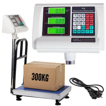 Elektroninės platforminės svarstyklės Case 125281, 50x40 cm, 300 kg