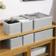 Ruhhy 00025764 Underwear Organizer Set, 6 pcs, Grey