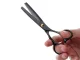 Profesionalios plaukų retinimo žirklės, 17 cm, juodos