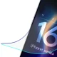 Hibridinis apsauginis stiklas 3Mk FlexibleGlass, skirtas iPhone 16 Plus