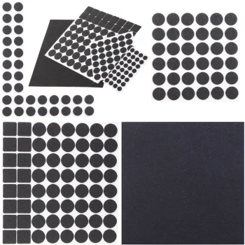 Felt Furniture Table Chairs Protectors Pads, 133 pcs.