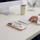 Tech-Protect MagFlex dėklas Apple iPhone 17 - Permatomas / Rožinis