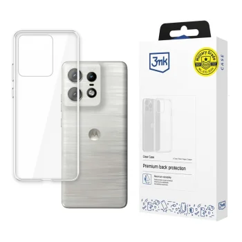 3Mk Protection Clear Case for Motorola Edge 50 Pro Transparent