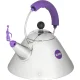 Virdulys su švilpuku Alessi 9093 VA 2.0L, indukcijai, sidabrinis / violetinis