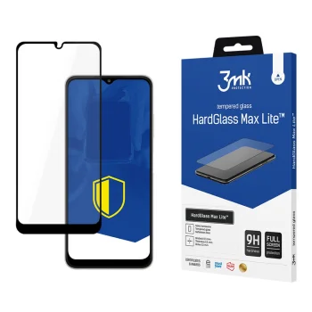 Apsauginis stiklas 3mk HardGlass Max Lite, skirtas Samsung Galaxy A22 5G, 9H, 0.3 mm