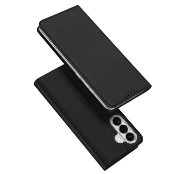 Dux Ducis Skin Pro atverčiamasis dėklas Samsung Galaxy S26 Plus, juodas