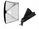 2x 135W „Softbox“ fotostudijos apšvietimo rinkinys su stovais